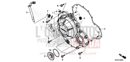 COPERCHIO CARTER MOTORE DESTRO CB500FAE di 2014